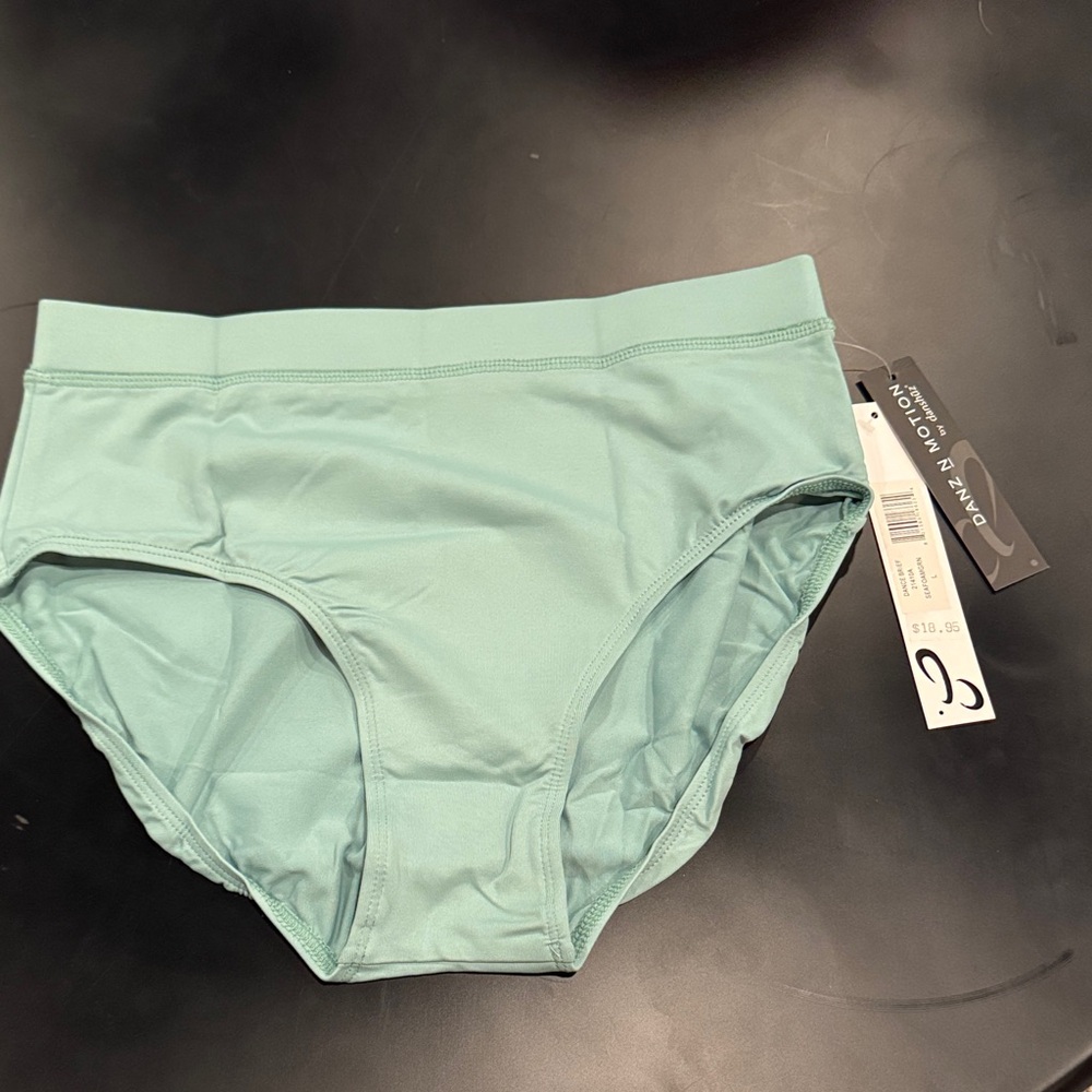 Danz n Motion Seafoam Green Dance Briefs